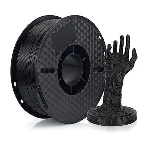 Kingroon 1.75mm ABS Black Filament 1kg Spool