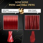 YOYI Eco-Friendly PETG 3D Printer Filament - Red