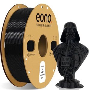Eono Black PLA Filament for 3D Printer