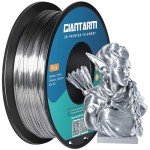 GIANTARM Silk Silver PLA Filament 1.75mm 1kg