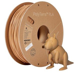 PolyTerra Wood Brown Matte PLA Filament 1.75mm