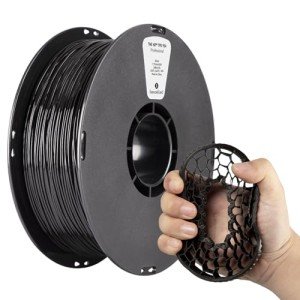 Flexible 3D Printer Filament - Black