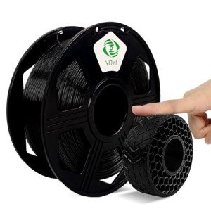 Flexible TPU 3D Printer Filament, Black