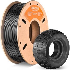 Eryone TPU 3D Printer Filament, Black