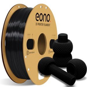 Eono Black PETG Filament for 3D Printing