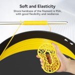 Flexible 3D Printer Filament - Black