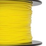 HATCHBOX 3D Printer Filament, TPU, Yellow, 1kg