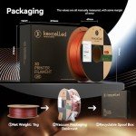 Kexcelled Metallic PLA 3D Printing Filament - Blue