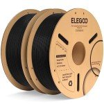 ELEGOO 1.75mm Black PLA+ Filament 2KG Bundle
