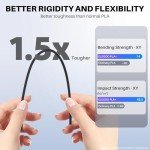 ELEGOO 1.75mm Black PLA+ Filament 2KG Bundle