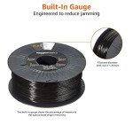 Amazon Basics 1.75mm Black PLA 3D Printer Filament
