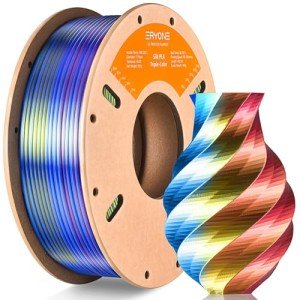 ERYONE 3D Silk PLA Filament 1.75mm, Multicolor