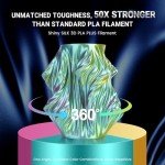 SUNLU Triple Color Silk PLA Plus Filament 1.75mm