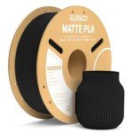ELEGOO 1KG Matte Black PLA Filament 1.75mm
