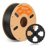 Black 1.75mm Glass Fiber ABS Filament 1kg Spool