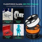 FLASHFORGE ABS PRO 3D Printer Filament - White
