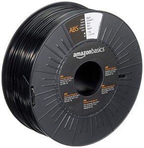 Amazon Basics 1kg Black 3D Printer ABS Filament