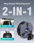 SUNLU 1.75mm PETG Filament 4KG Bundle - 4 Colors