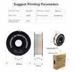 YUANEANG Rainbow ABS+ 3D Printer Filament 10KG