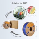 ERYONE 1.75mm ABS Plus Grey 3D Printing Filament