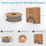 Creality Hyper ABS Filament Grey 1.75mm, 1kg Spool
