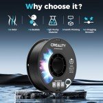 Creality 1.75mm Black PETG 3D Printer Filament