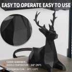 PETG GF 3D Printer Filament – Frosted Black