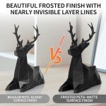 PETG GF 3D Printer Filament – Frosted Black