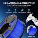 JAYO 1.75mm PETG Filament - Black 1.1KG Spool