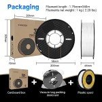 Kingroon 1.75mm White PETG Filament - 1KG