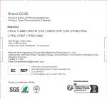 CC3D 72D White TPU Filament 1.75mm 1KG