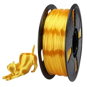 Golden Yellow Silky TPU Filament 1.75mm 1KG