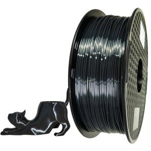 CC3D Black Silky TPU Filament 1.75mm 1KG