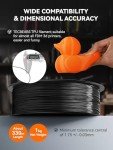 TECBEARS 1.75mm TPU Flexible Filament - White
