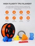 TECBEARS 1.75mm TPU Flexible Filament - White