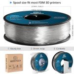 GEEETECH 1.75mm TPU Flexible 3D Printer Filament