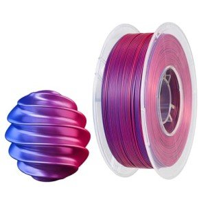 Silk Dual Color PLA Filament 1.75mm 1KG