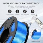 JAYO 1.75mm Silver Silk PLA Filament 1.1KG