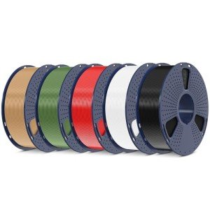 5KG PLA+ 3D Printer Filament Bundle - 5 Spools