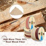 YOUSU Dual Color Wood PLA Filament 1.75mm 1KG