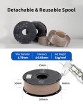 WoodFill PLA Filament 1.75mm for 3D Printers
