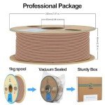 YOUSU Dual Color Wood PLA Filament 1.75mm 1KG