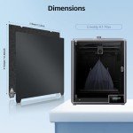 PEI Textured Build Plate for Creality K1 MAX