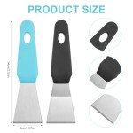 2-Pack Stainless Steel 3D Printer Scraper Tools