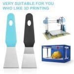 2-Pack Stainless Steel 3D Printer Scraper Tools