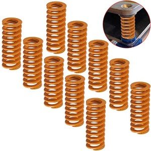 Heated Bed Springs for 3D Printers - 10 Pack