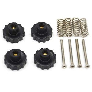 Befenybay 4PCS Leveling Nuts and Hot Bed Springs