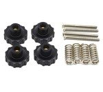 Befenybay 4PCS Leveling Nuts and Hot Bed Springs
