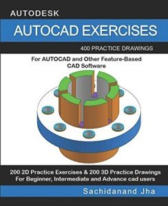 400 Practice Drawings for AutoCAD and CAD Software
