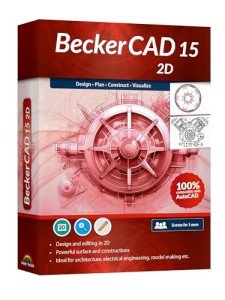 BeckerCAD 15: 2D Design Software for Professionals